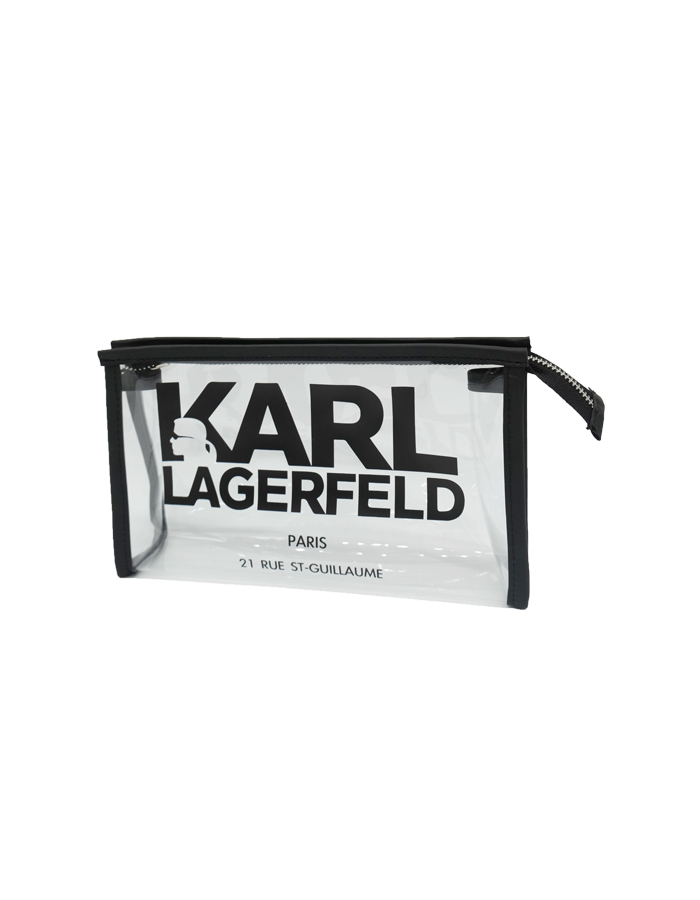 karl lagerfeld透明拉鍊袋圖片