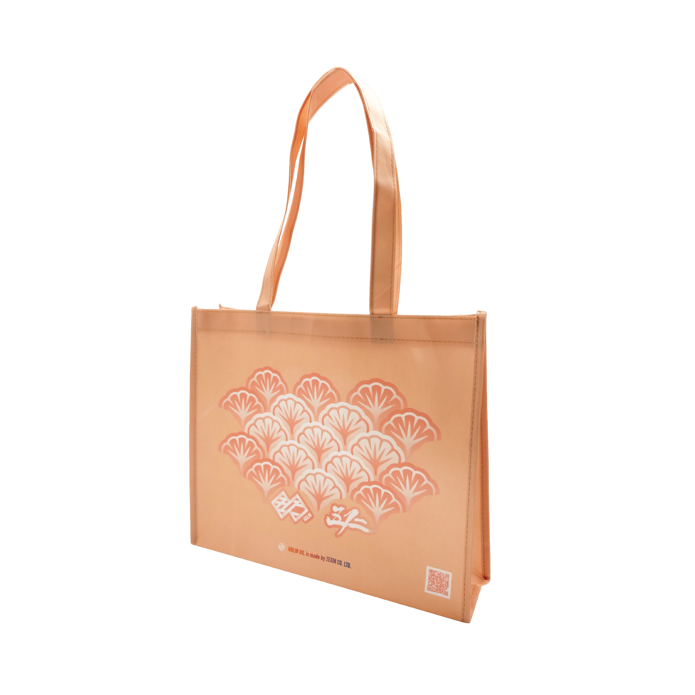 珊瑚粉不織布熱昇華直噴袋