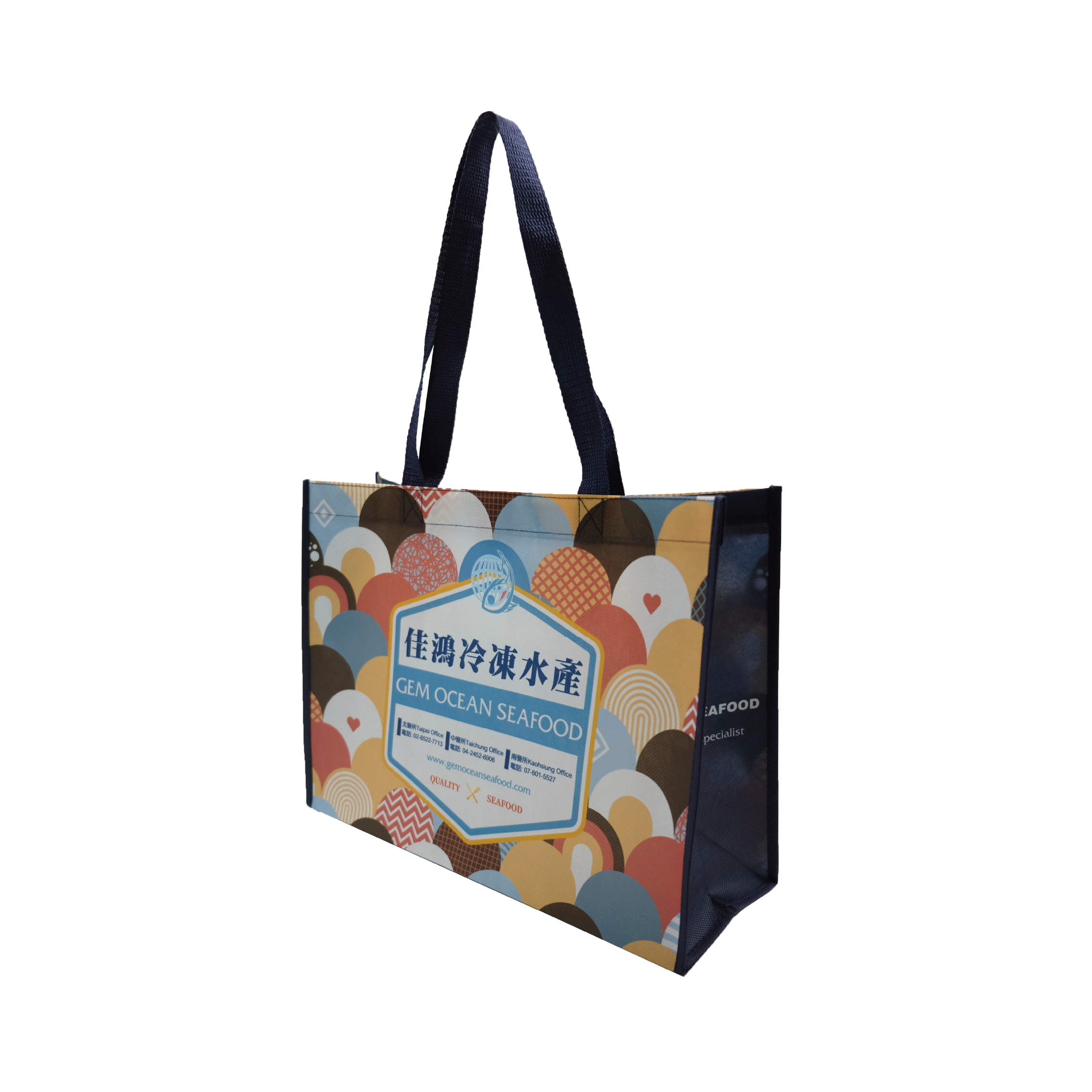 佳鴻水產不織布熱昇華直噴袋