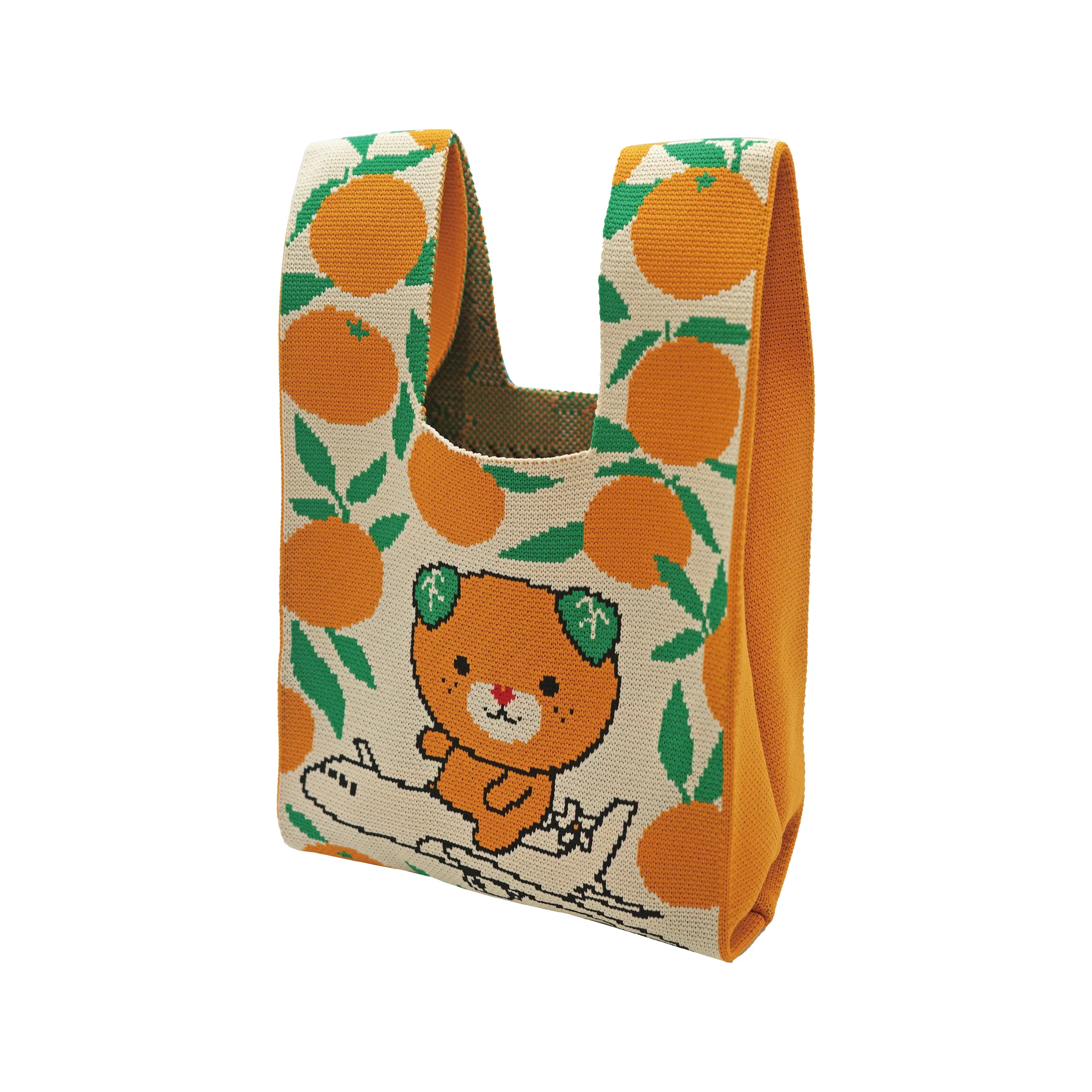 毛線針織背心袋