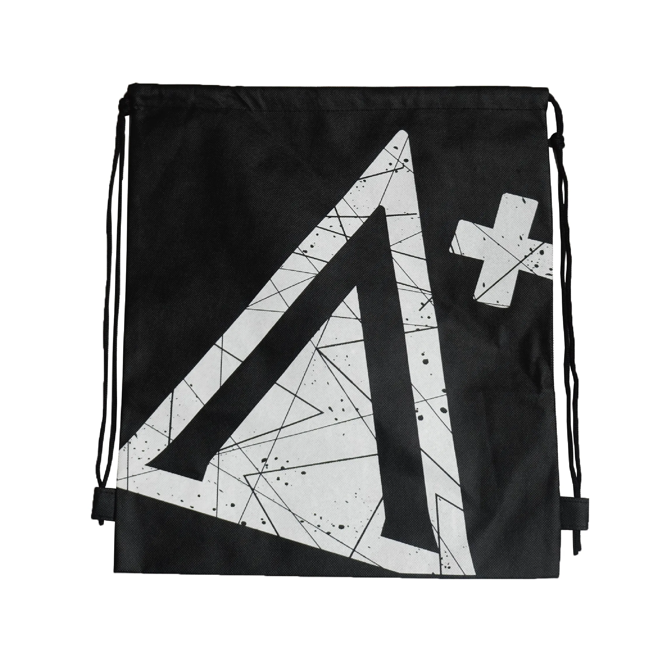 滿版印刷束口後背包