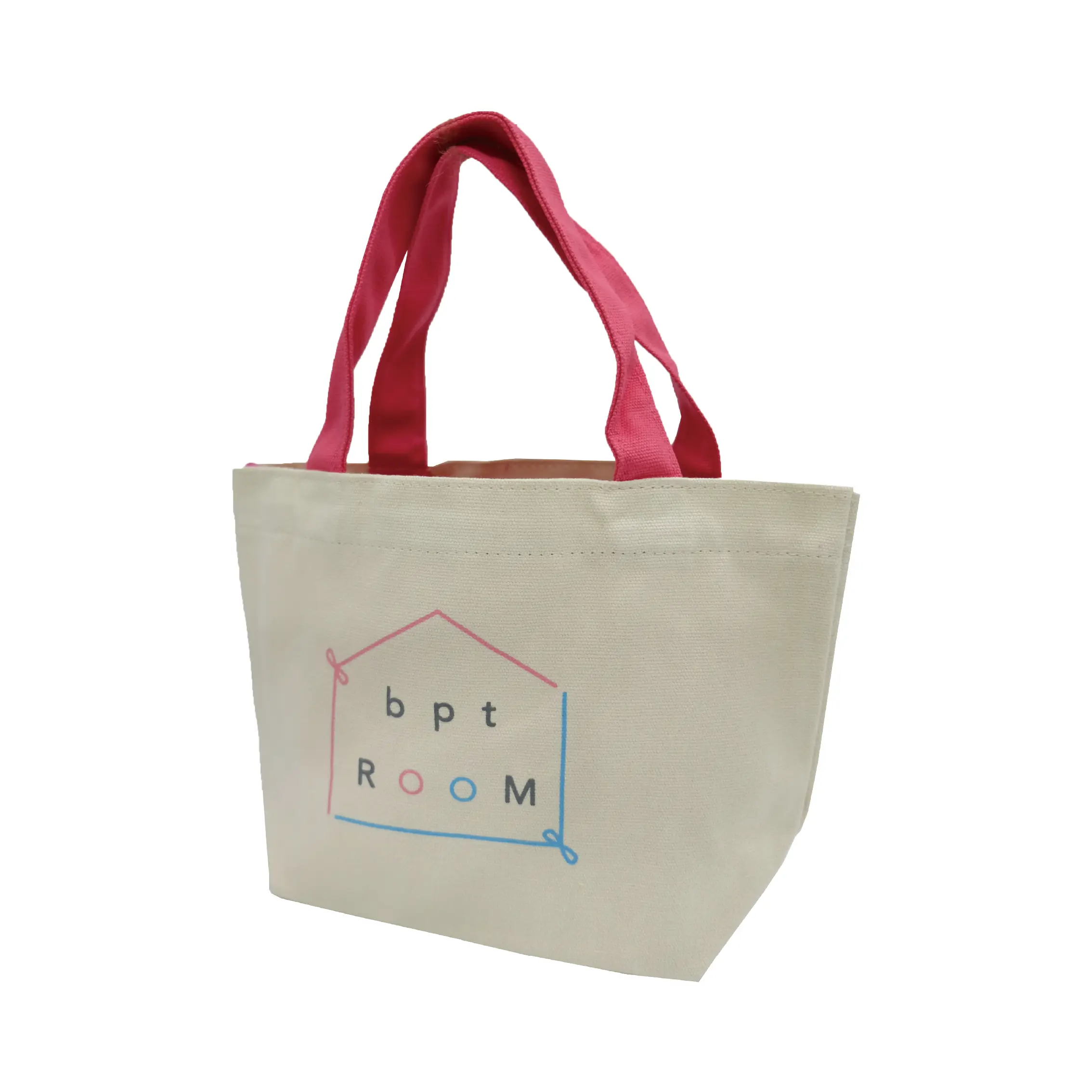 手提內裡配色帆布袋