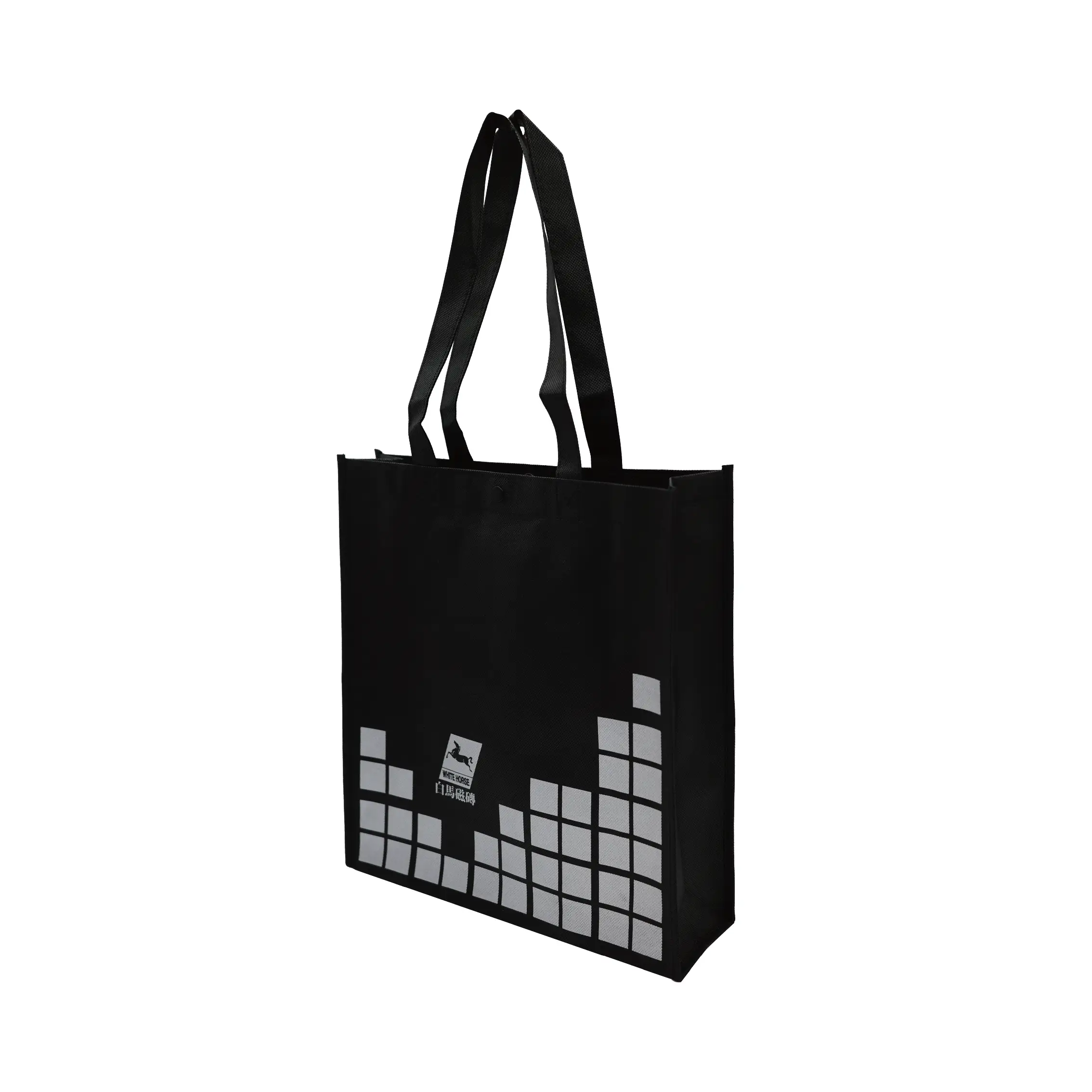 盛業建材銀色印刷不織布袋