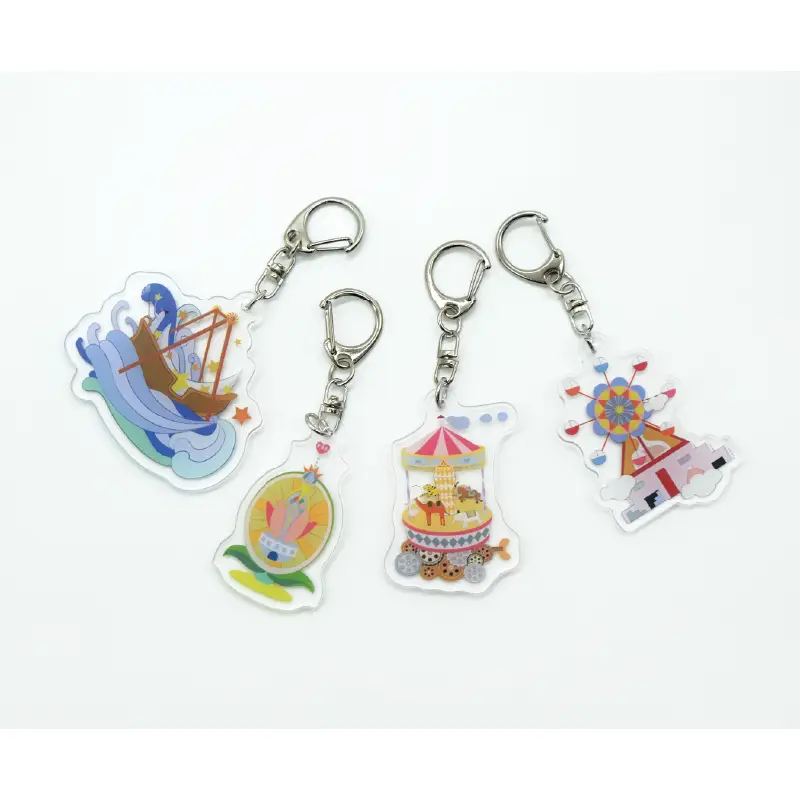 巧藝壓克力鑰匙圈吊飾