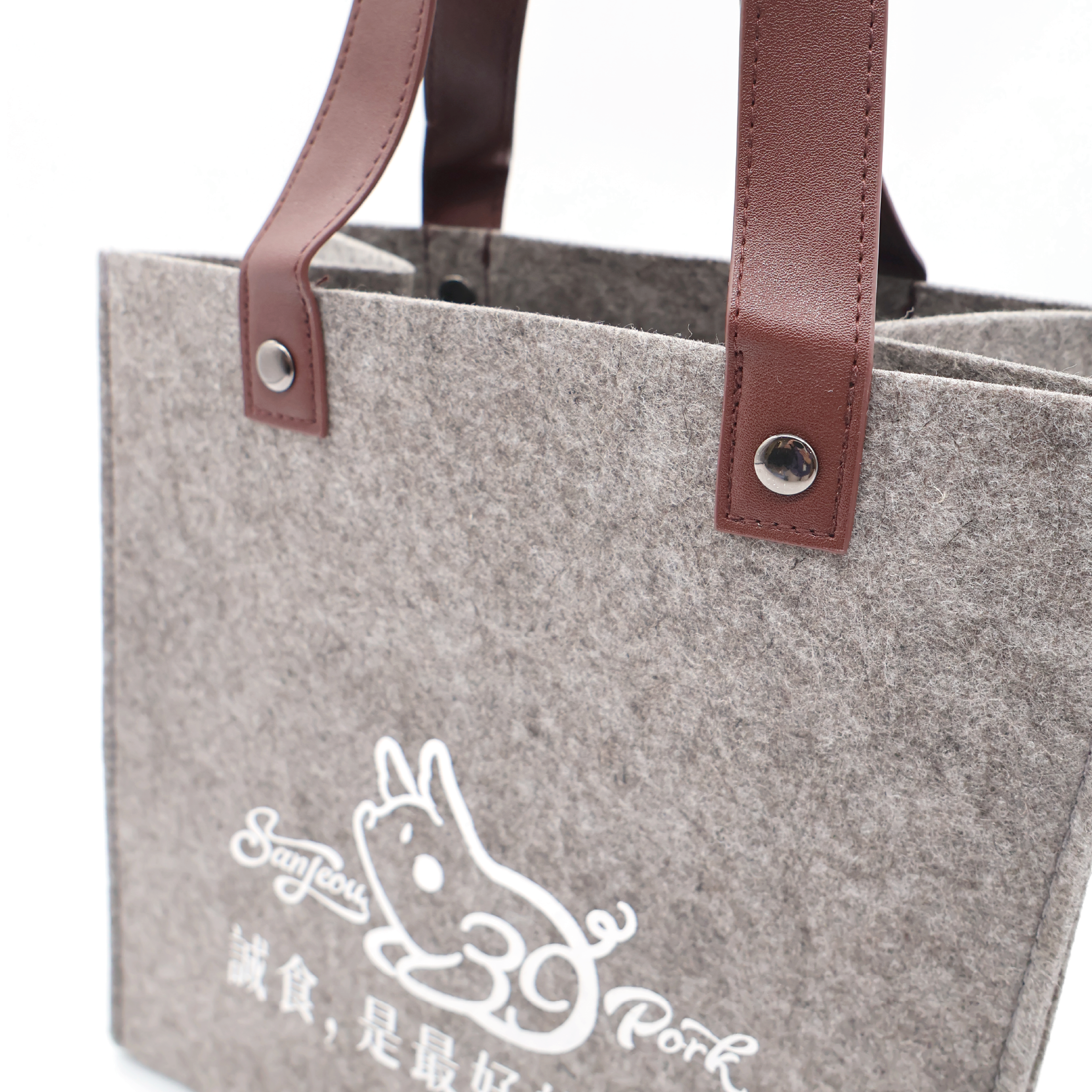 三久食品毛氈布袋 - 圖2