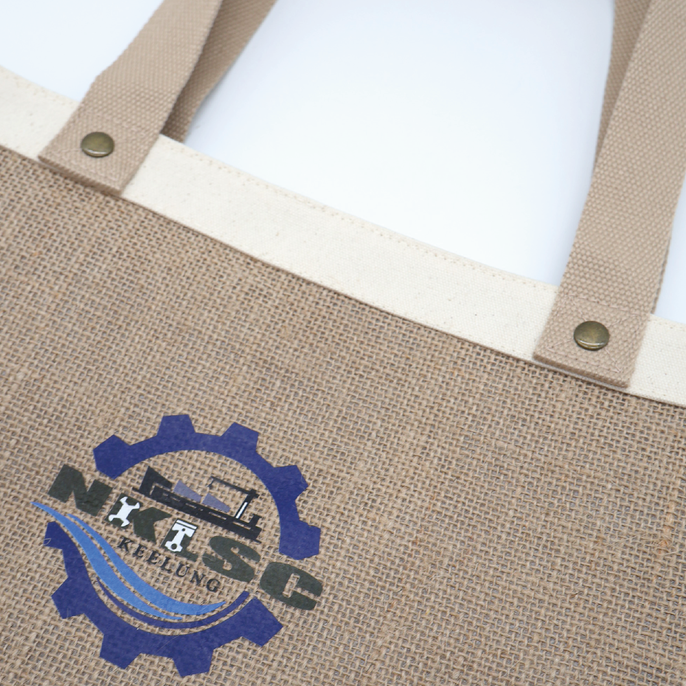 胚布拼接麻布袋 - 圖3